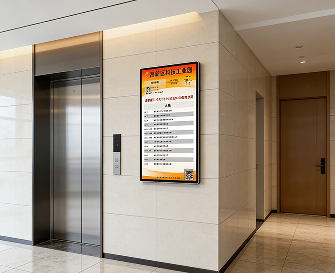 壁挂式楼层索引屏（西朗科技）